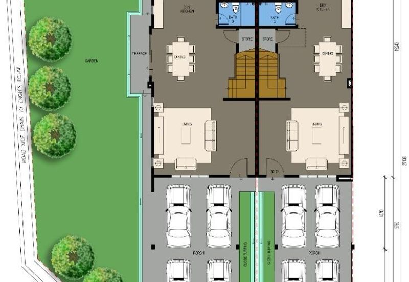 Freehold 2 Storey Terrace Taman Belida Ulu Yam Batang Kali