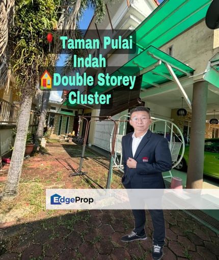 Taman Pulai Indah 🏠Double Storey Cluster Renovated Unit, Johor, Kangkar Pulai