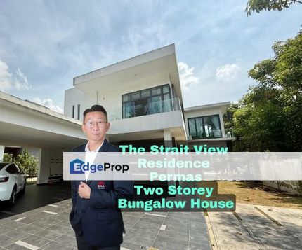 The Strait View Residence Permas Two Story Bungalow House, Johor, Permas Jaya/Senibong