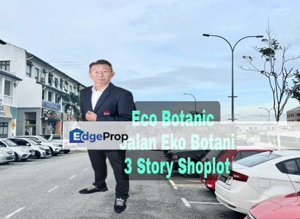 Eco Botanic Triple Story Shoplot Good Invest location, Johor, 