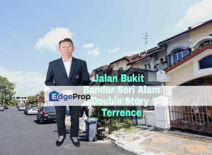 Jalan Bukit  Bandar Seri Alam Double Story Terrence House For Sale, Johor, Masai