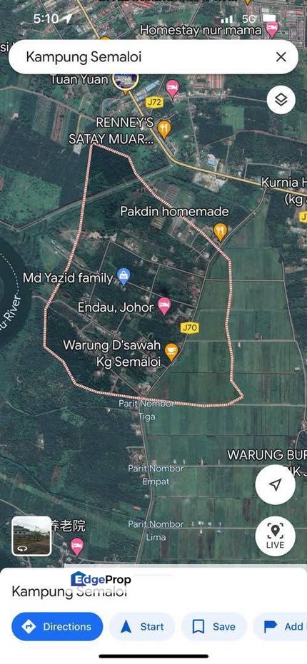 Kampung semaloi Endau , Johor, Endau