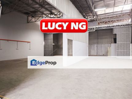 2 Adjoining | 1.5 Storey Semi-D Factory / Warehouse| Full Extended | IKS Juru | Bukit Mertajam | Penang t, Penang, Simpang Ampat