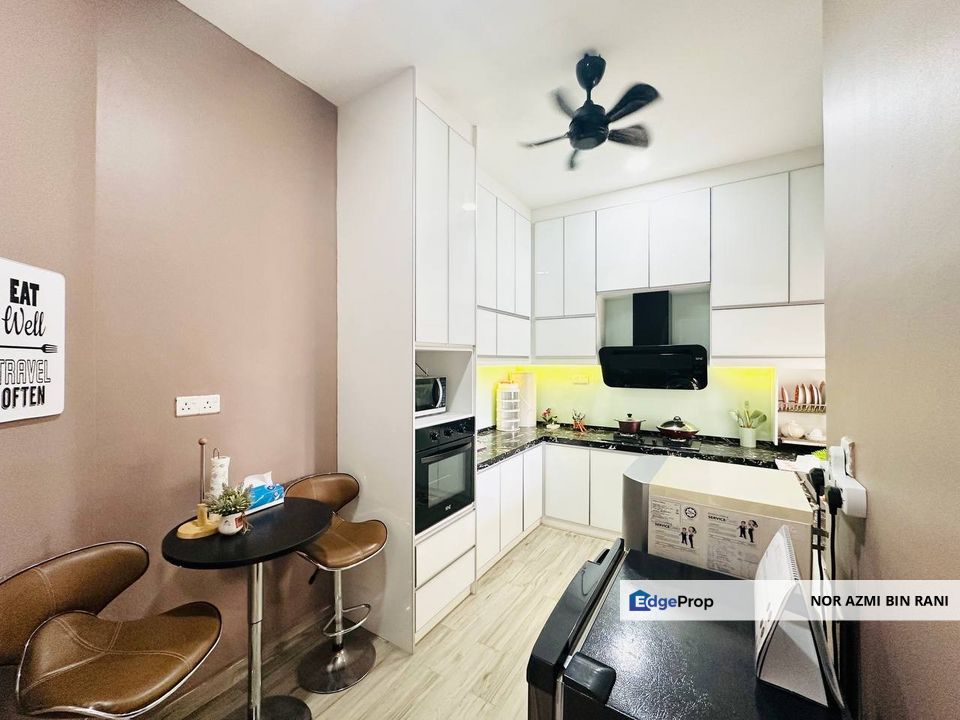 KUALA LUMPUR Cheras Fully Renovated & Fully Furnished Corner Unit Penthouse Suasana Lumayan Condominium for Sale , Kuala Lumpur, Cheras