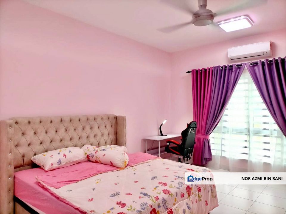 RAWANG Sungai Choh Taman Sari Alamanda Fully Furnished Freehold Double Storey Terrace for Sale, Selangor, Rawang