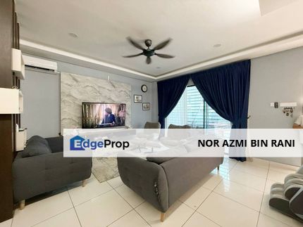 DENGKIL Taman Semarang Indah Partially Furnished Freehold End Lot Double Storey Terrace for Sale, Selangor, Dengkil