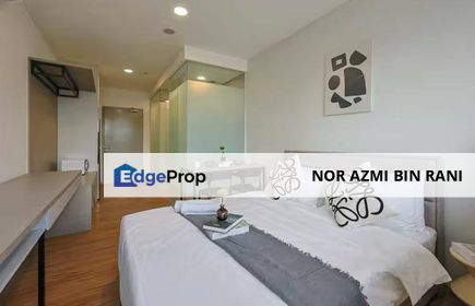BRICKFIELD Partially Furnished The Riveria City Studio Service Apartment for Sale, Kuala Lumpur, KL Sentral