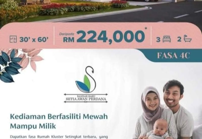 New Project, Single Storey, Semi Detached House, Fasa 4C, Bandar Baru Setia Awa Perdana, Manjung, Perak