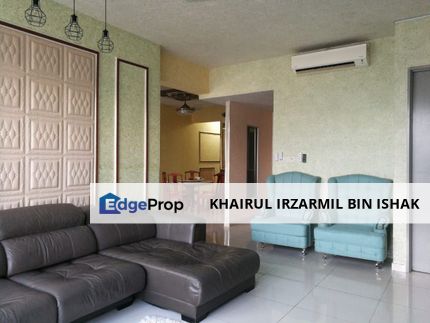Near LRT Sri Rampai, Fully Furnished, 2 Car Parks, Infiniti 3 Residences, Wangsa Maju, KL, Kuala Lumpur, Wangsa Maju