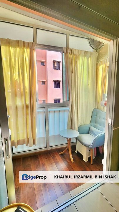 Corner Unit, Middle Floor, Partly Furnished, Mesra Villa Apartment, Ampang, Selangor, Ampang