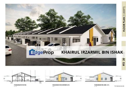 Rumah Teres Setingkat, Taman Pongsu Perwira, Alor Pongsu, Kerian, Perak, Perak, Kerian