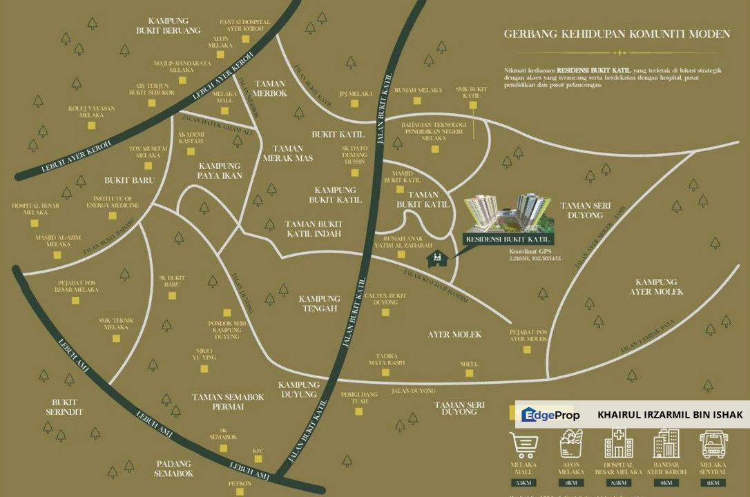 FREEHOLD, Pr1ma Residensi Bukit Katil Melaka, Melaka, Ayer Keroh