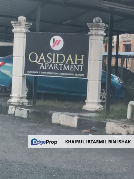 LOW COST, Apartment Qasidah, Taman Impian Ehsan, Seri Kembangan FOR SALE, Selangor, Seri Kembangan