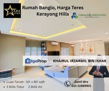 Kerayong Hills, Rumah Banglo Harga Teres, Berdekatan dengan Puncak Alam & Setia Alam, Selangor, Bandar Puncak Alam
