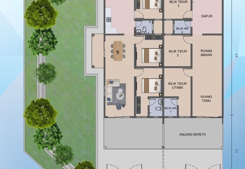 Lagenda Teluk Intan Fasa 4 Kristal, Teluk Intan, Perak