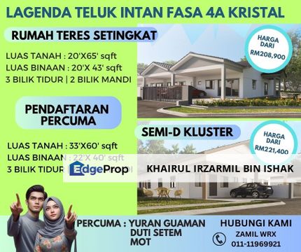 Lagenda Teluk Intan Fasa 4 Kristal, Teluk Intan, Perak, Perak, Teluk Intan