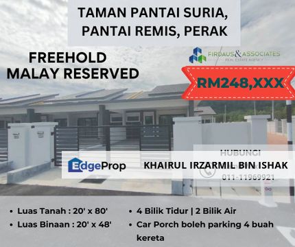 Taman Pantai Suria, Pantai Remis, Perak, Perak, Manjung