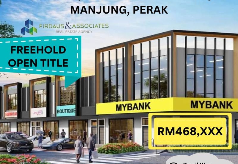 Shoplot Taman Seri Mahkota, Manjung, Perak