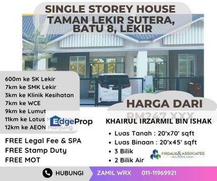 Taman Lekir Sutera, Manjung, Perak, Perak, Manjung