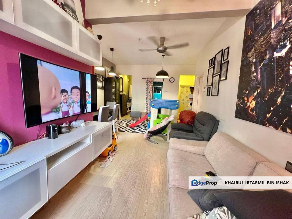 Renovated, Low Level, Bumi Lot, Apartment Puchong Permata 1, Taman Puchong Permai, Puchong, For Sale, Selangor, Puchong