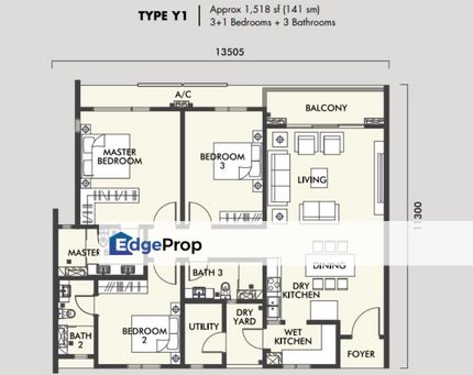 5 min to Midvalley, Old Klang Road Ready Move In Condo, Kuala Lumpur, Seputeh
