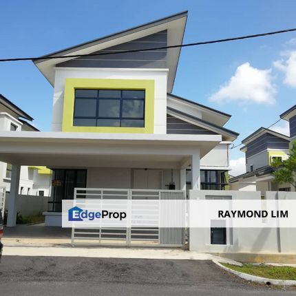 Taman Satu Krubong (One Krubong) 2sty Bungalow House 4000sqft FREEHOLD 4room 4bath NEW BARE UNIT, Melaka, Krubong