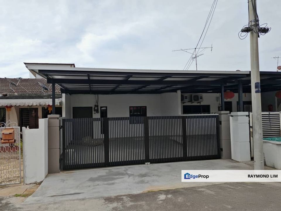 Ujong Pasir Taman Hilir 1sty Terrace House (NEWLY RENOVATED) 22x76 FREEHOLD  3room 2bath , Melaka, Melaka Tengah