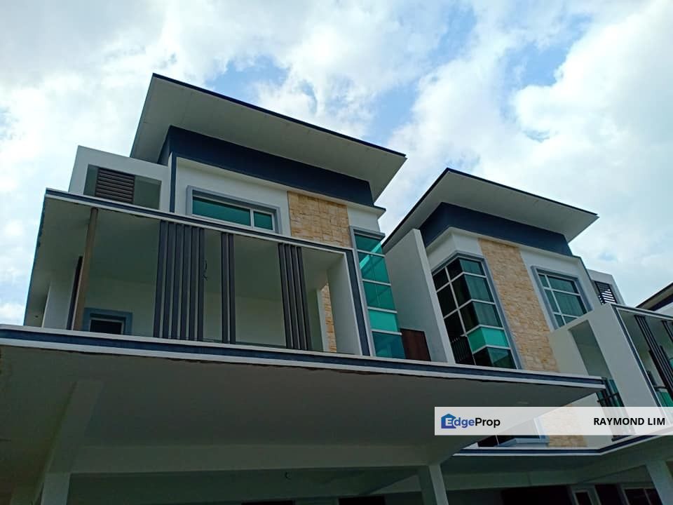 Klebang Utama 3sty Semi D House , Bare unit, , Melaka, Klebang