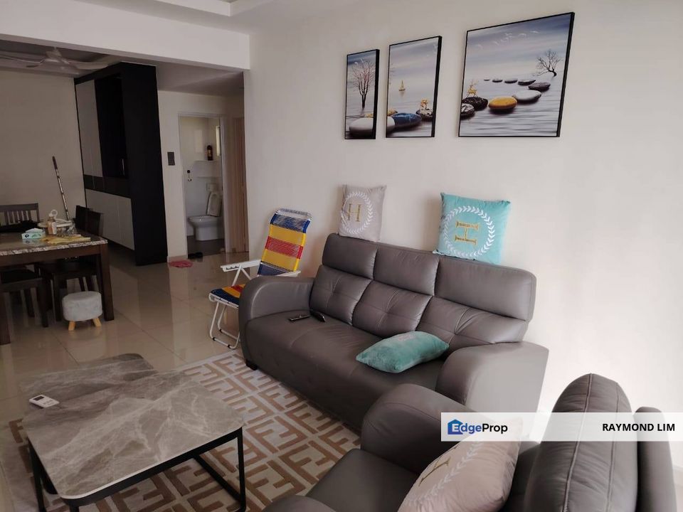 Luxury Unit -- Melaka Raya CASALAGO CONDO 2 room 2 bath 1 balcony 860sqft , fully furnished, Renovated, Melaka, Melaka Tengah