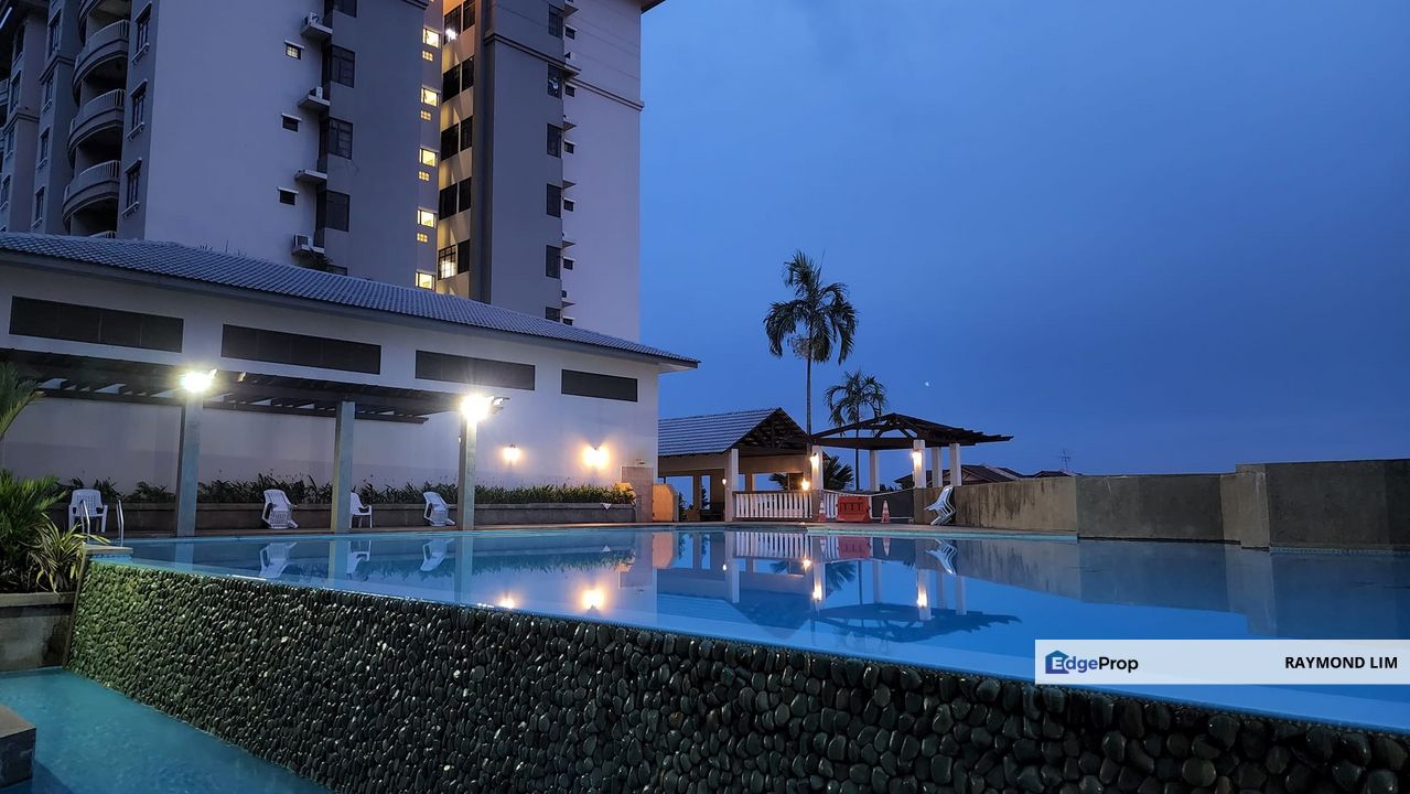 Malim Jaya CHENG HEIGHTS RESORT CONDO , 3 bedroom 2 bathroom,  1100 sqft, FREEHOLD, good condition, Melaka, Melaka Tengah