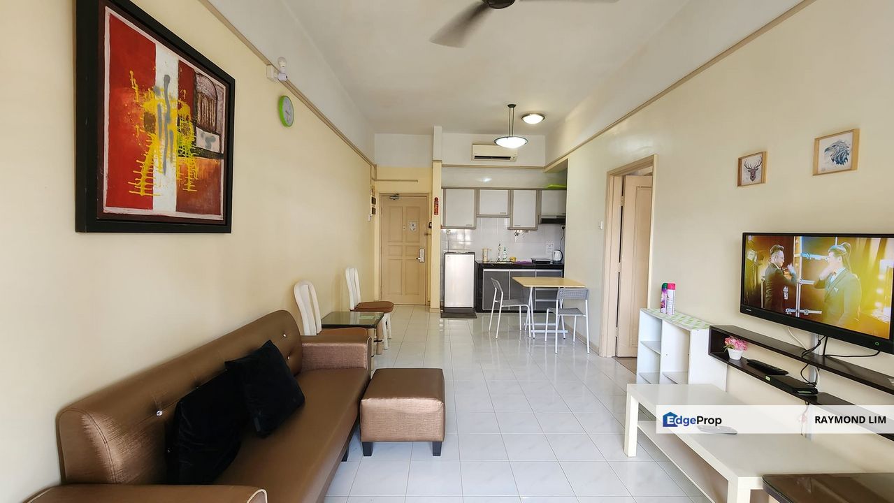 Melaka Raya Costa Mahkota Apartment, Renovated, fully furnished SALE @RM 178k BANK VALUE@ RM 250k with ROI 7.5%, Melaka, Melaka Raya