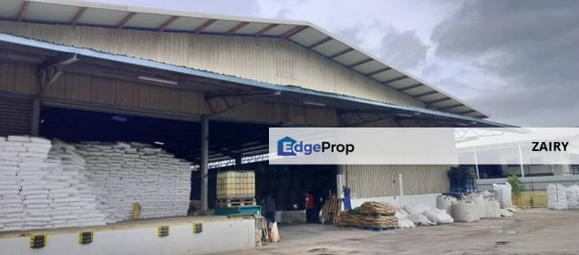 2.9 acre land with factory warehouse b/up 72,000sqft, Selangor, Port Klang