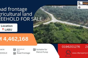 4.6 ACRE ROAD FRONTAGE AGRICULTURAL LAND JALAN NILAI-LABU-SEREMBAN