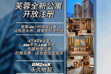 New Apartment for sale in Seremban