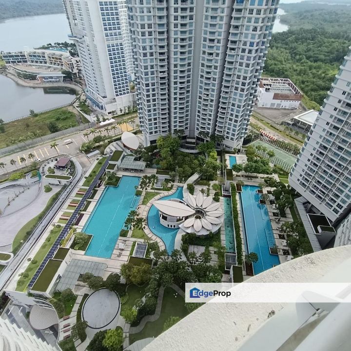 Marina Seaview Well Maintance 2 Bedroom- Teega Resi, Johor, 