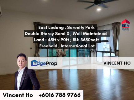 Double Storey Semi D at Serenity Park @ East Ledang For Sale, Johor, East Ledang