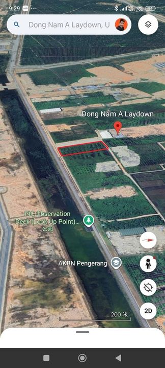 Kampung Lepau @ Pengerang 2.12 acres Agricultural Land For Sale, Johor, Kota Tinggi
