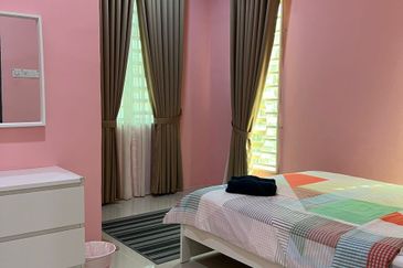 Semi-d dua tingkat fully furnished Wakaf Beruas