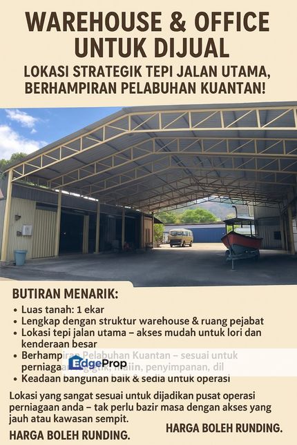 Werehouse gebeng kuantan , Pahang, Balok