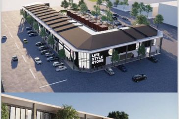 New shop lot batu 8 kuantan gateway  bypass 