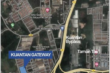 New shop lot batu 8 kuantan gateway  bypass 