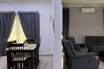 Semi-d fully furnished Wakaf Beruas,bukit besar