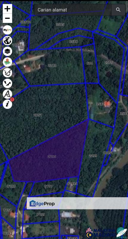 TANAH  8.91 EKAR  MUKIM GALI, RAUB PAHANG , Pahang, Raub