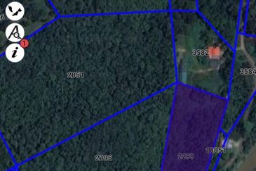 TANAH  8.91 EKAR  MUKIM GALI, RAUB PAHANG 