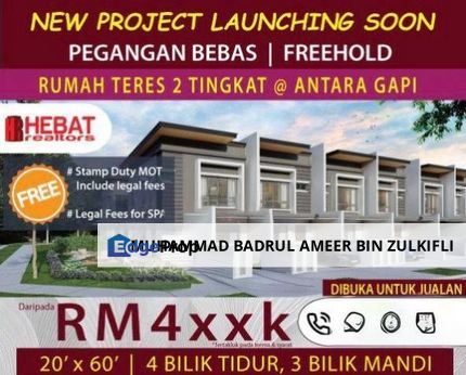 ANTARA GAPI (FREEHOLD 2STOREY TERRACE), Selangor, Serendah