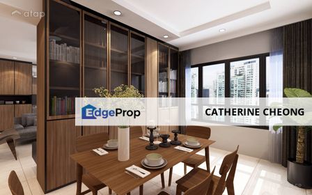 Setapak New Freehold condo, 3rooms only Rm 420k, 400m to MRT, 0% downpayment, free furnished , Kuala Lumpur, Setapak