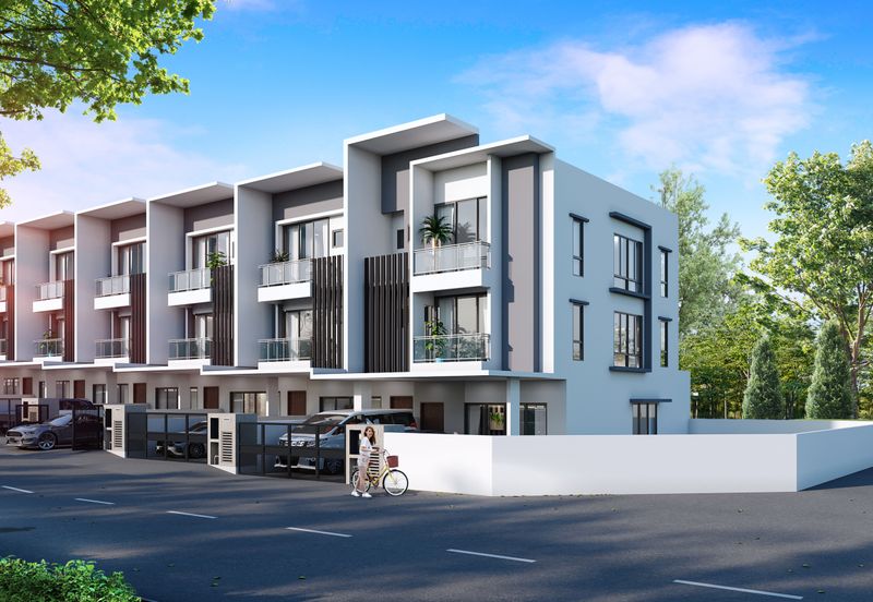 Selayang Ready Move In 3-Storey Landed, 0dp, individual,20km to klcc  