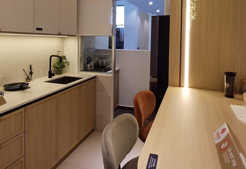 Wangsa Maju Freehold kl,2-4 room, partial furnish, near to Lrt and Mrt