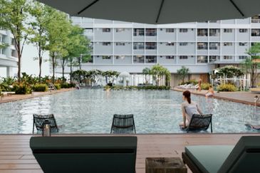 Selayang Ready Move In Condo, doorstep to mall, 0dp, full furnished