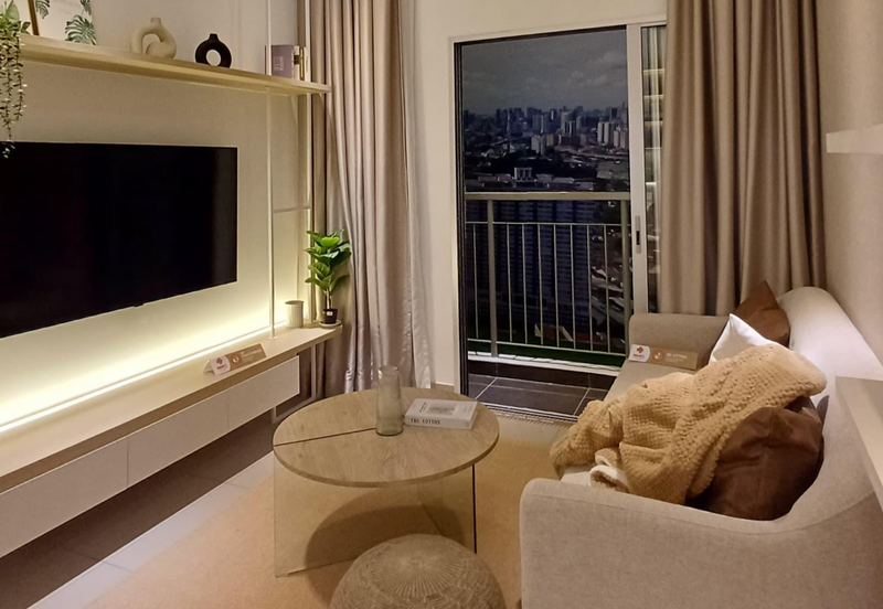 Wangsa Maju Freehold kl,2-4 room, partial furnish, near to Lrt and Mrt